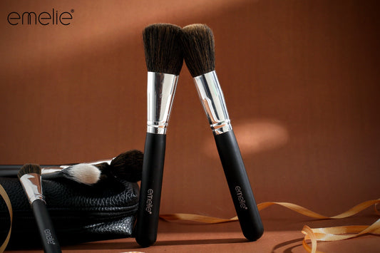 Emelie Ultimate Essentials Brush Set with Bag (6pcs)