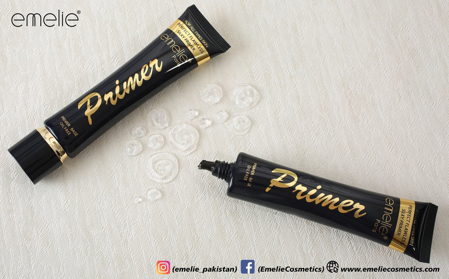 Emelie Perfect Flawless Silky Primer - 40ml