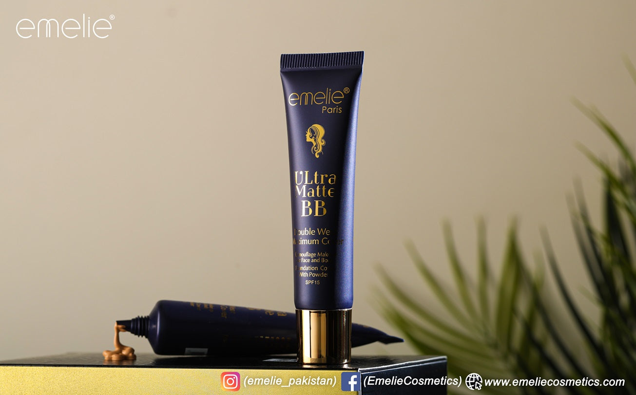 Emelie Ultra Matte BB Foundation Tube - 45g