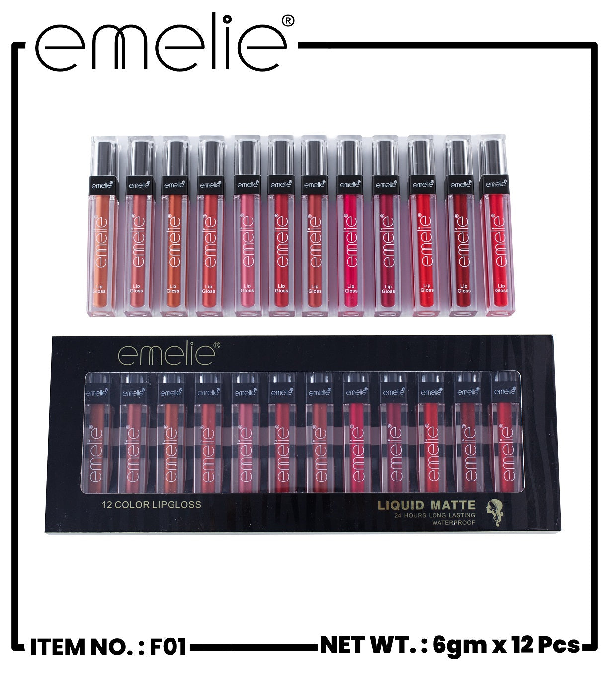 Emelie Matte Lip Gloss