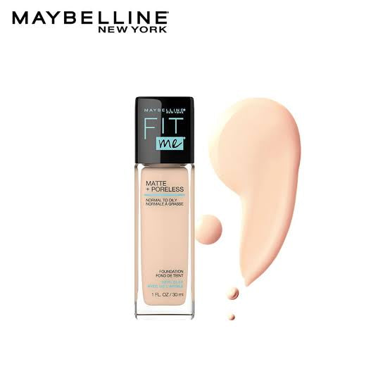 Maybelline - Fit Me Liquid Foundation Matte & Poreless Foundation (115 Ivory)