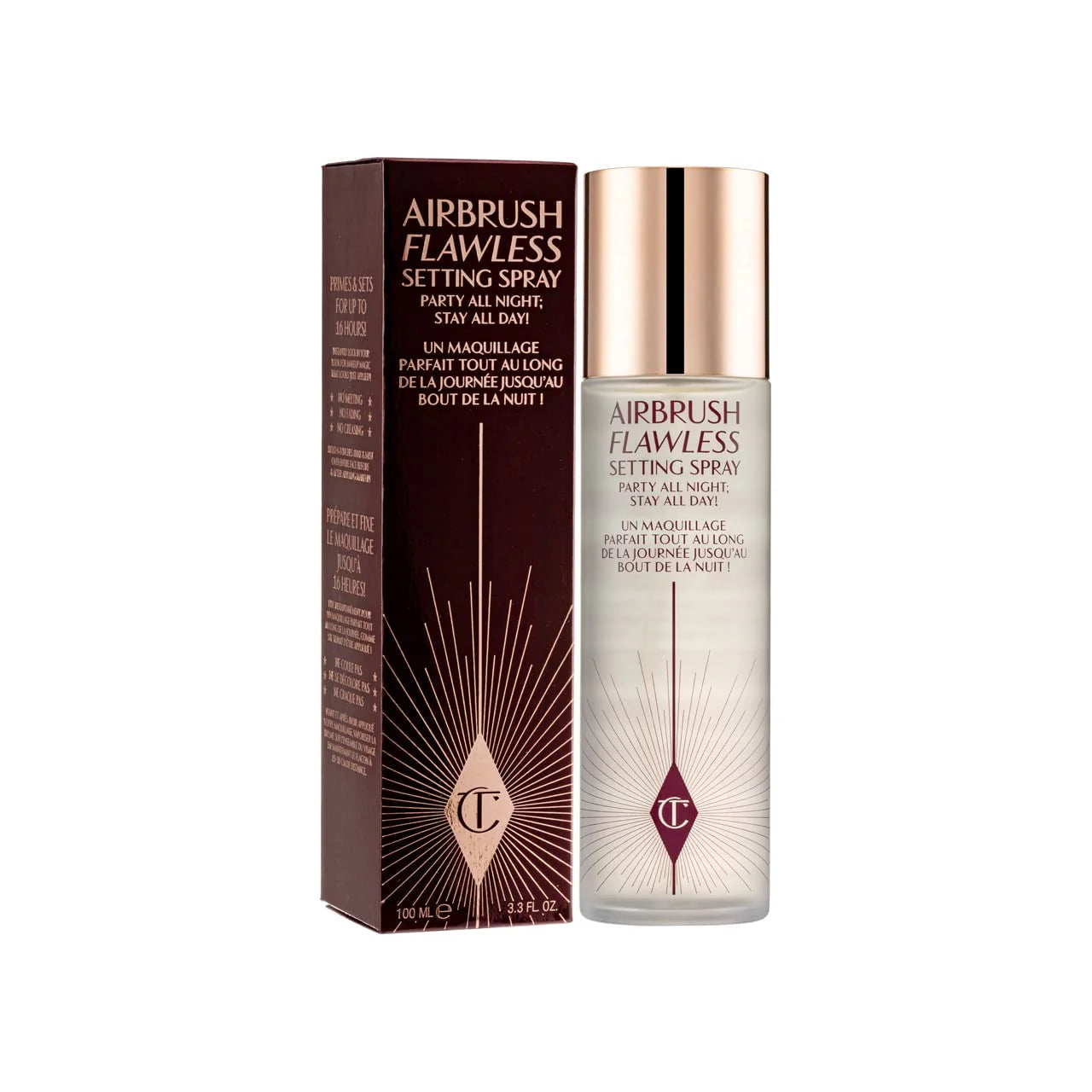 Charlotte Tilbury Airbrush Flawless Setting Spray – Long-Lasting Makeup Fix (100ml)