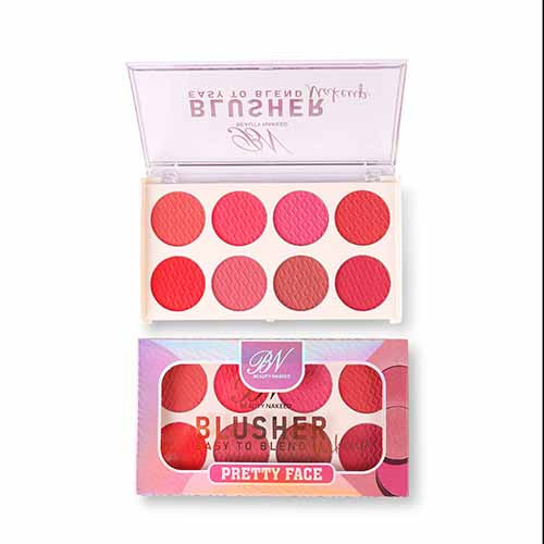 Beauty Naked Blusher palette - 08 Shades