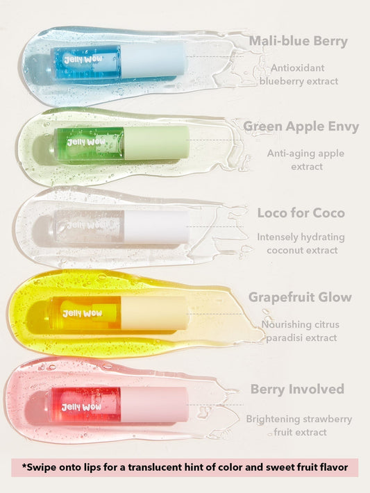 SHEGLAM Jelly Wow Hydrating Lip Oil-Grapefruit Glow
