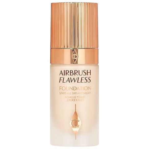 Charlotte Tilbury Airbrush Flawless Foundation – Full Coverage, Long-Lasting - Shade (2-Cool)