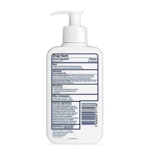 CeraVe Acne Control Cleanser with 2% Salicylic Acid – 237 ml