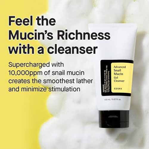 COSRX Advanced Snail Mucin Gel Cleanser - 150ml