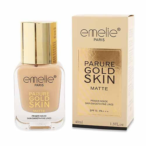 Emelie Parure Gold Skin Matte Foundation - 40ml