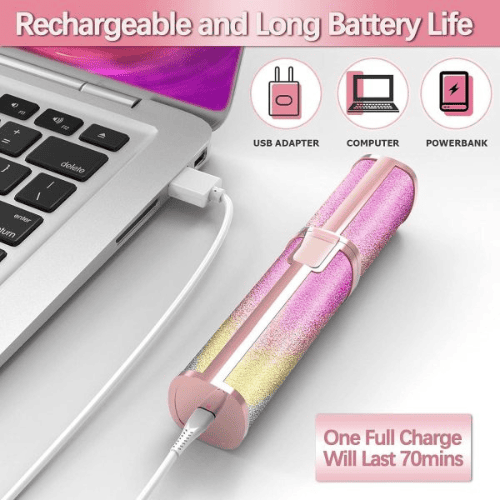 2-in-1 Electric Eyebrow Trimmer & Facial Hair Shaver