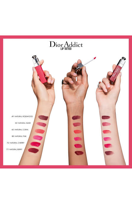 DIOR addict lip tint || 731 Natural Ginger
