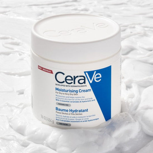 CeraVe Moisturizing Cream Intensive Hydration for Dry to Very Dry Skin - 454gm