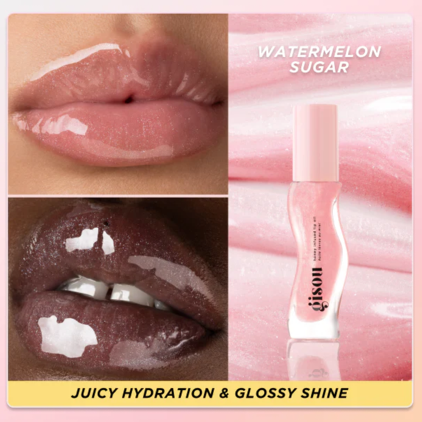 Gisou Hydrating Lip Oil – Nourishing Shine with Mirsalehi Honey