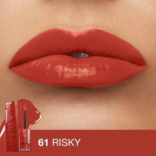 Maybelline Super Stay Vinyl Ink Lipcolor - 61 ( Company leftover stock )