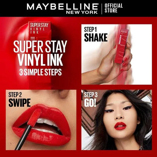 Maybelline Super Stay Vinyl Ink Lipcolor - 69 ( Company leftover stock )
