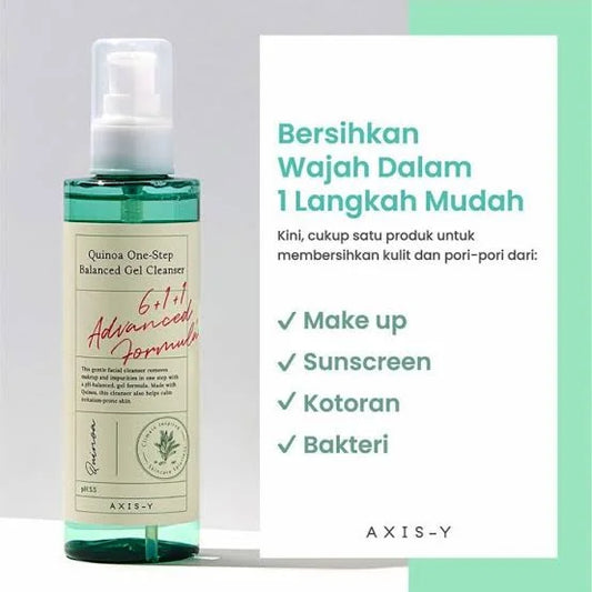 AXIS-Y Quinoa One Step Balanced Gel Cleanser - 180 ml Korea