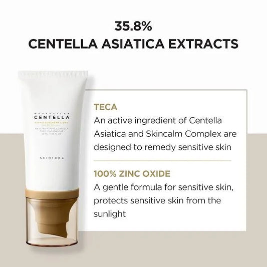 SKIN1004 Madagascar Centella Air-Fit Sunscreen Light SPF30 Korea