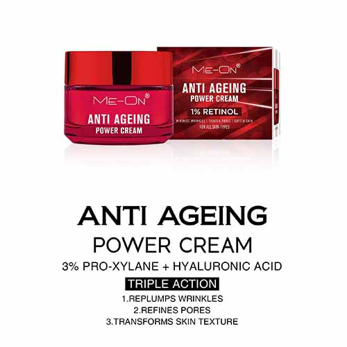 ME-ON Anti Ageing Cream - Radiant, Smooth & Youthful Skin!