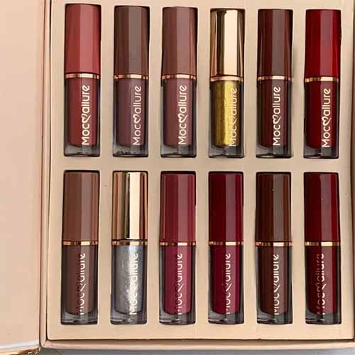 Mocallure Lip Gloss - 12 Pcs Set