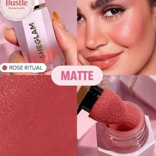 SHEGLAM Color Bloom Liquid Blush -5.2ml - (Shade - Rose Ritual)