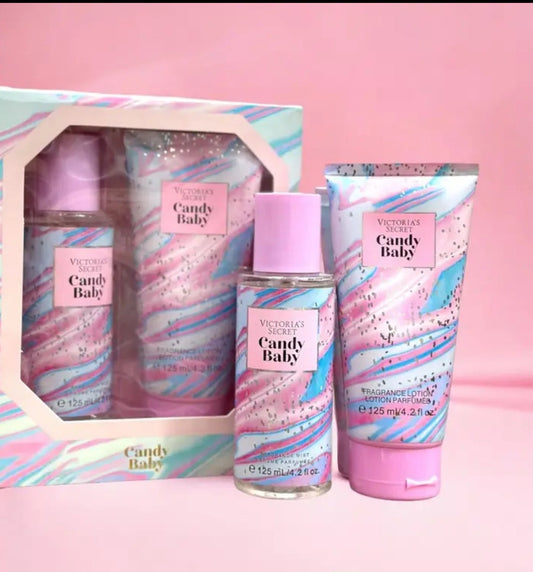 VICTORIA SECRET Candy baby Body Lotion & Mist Set