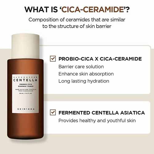 SKIN1004 Madagascar Centella Probio-Cica Essence Toner - 210ml