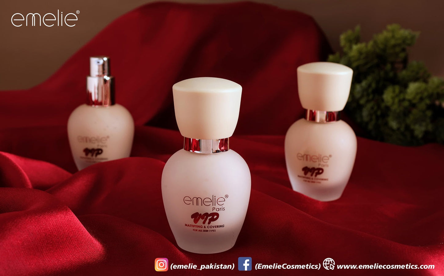 EMELIE VIP HI-SILK FOUNDATION