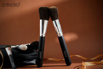 Emelie Ultimate Essentials Brush Set with Bag (6pcs)