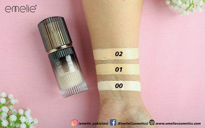Emelie Super Cover Silky Foundation 24H Matte - 40ml