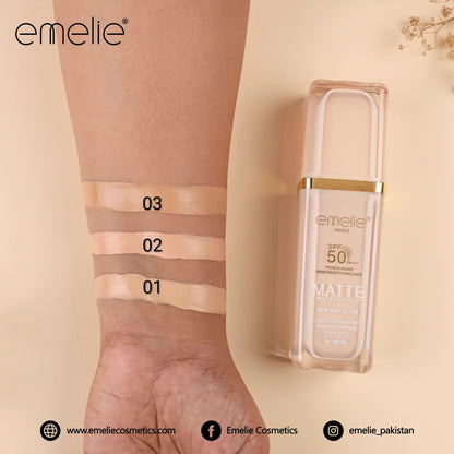 Emelie spf50 Foundation with primer