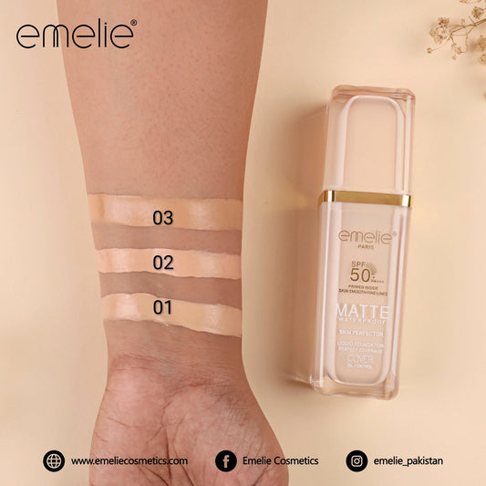 Emelie spf50 Foundation with primer