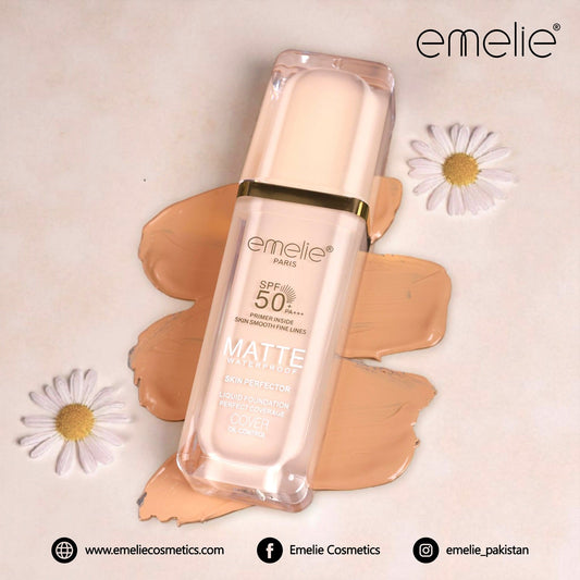 Emelie spf50 Foundation with primer
