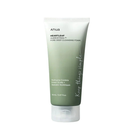 ANUA HEARTLEAF QUERCETINOL PORE DEEP CLEANSING FOAM 150ml - KOREA