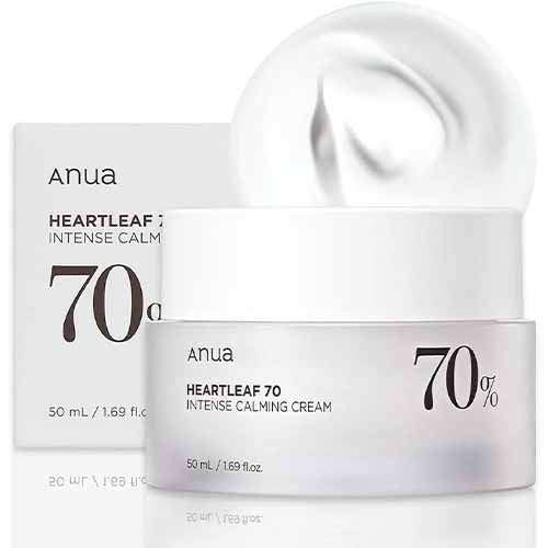 Anua Heartleaf 70 Intense Calming Cream - 50ml Korea