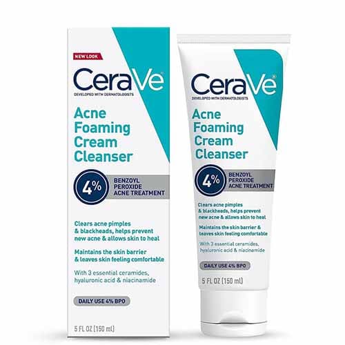 CeraVe Acne Foaming Cream Cleanser – 150ml