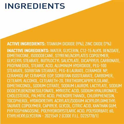 CeraVe Hydrating Mineral Sunscreen Face SPF 50 - 75 ml