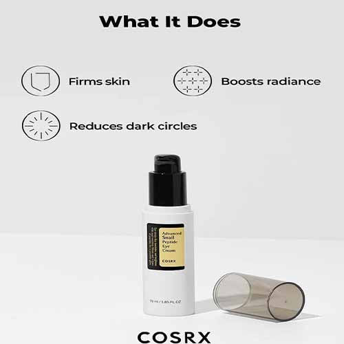 COSRX Advanced Snail Peptide Eye Cream 25ml - Dark Circle Eraser & Eye Brightener
