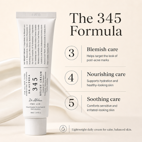 Dr.Althea 345 Relief Cream – Soothes Redness & Restores Skin Barrier