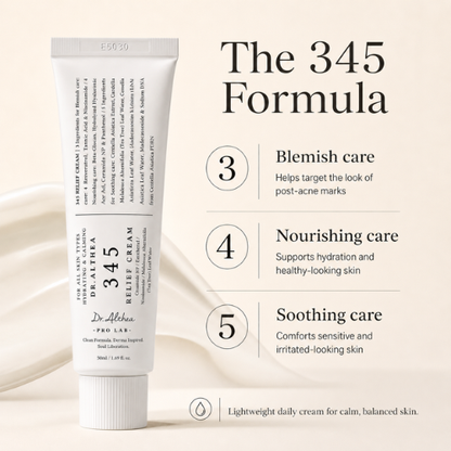 Dr.Althea 345 Relief Cream – Soothes Redness & Restores Skin Barrier