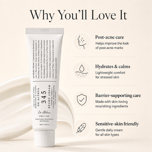 Dr.Althea 345 Relief Cream – Soothes Redness & Restores Skin Barrier