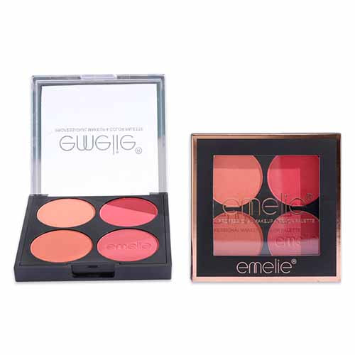 Emelie Professional Makeup 4 Color Palette
