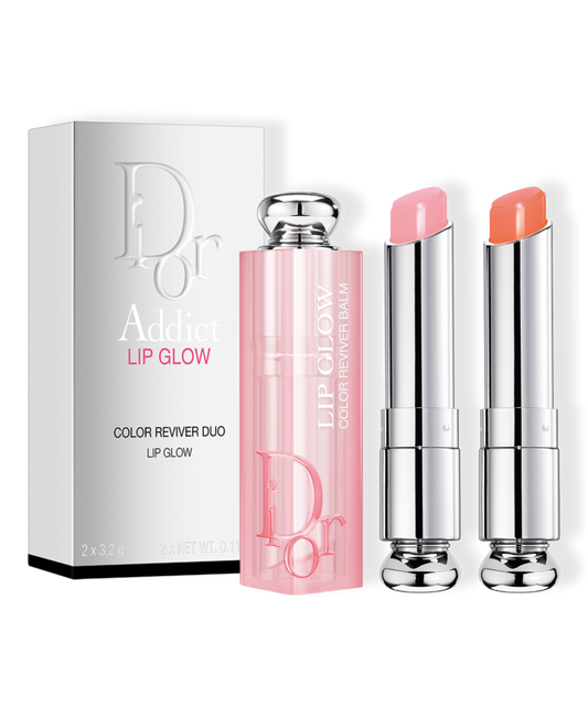 Dior Addict Lip Glow Balm Kit – 004 Coral & 001 Pink