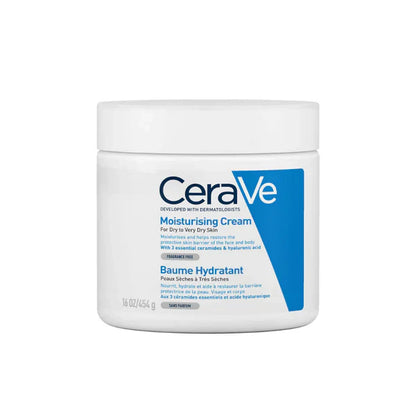 CeraVe Moisturizing Cream Intensive Hydration for Dry to Very Dry Skin - 454gm