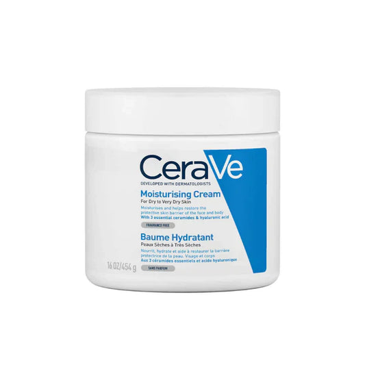 CeraVe Moisturizing Cream Intensive Hydration for Dry to Very Dry Skin - 454gm