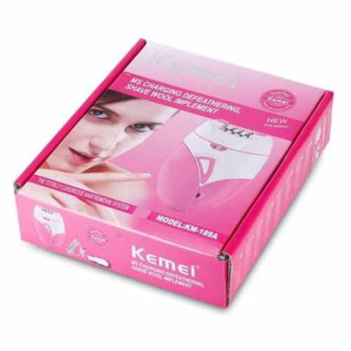 Kemei KM-189A Women's Electric Epilator - Painless Hair Removal