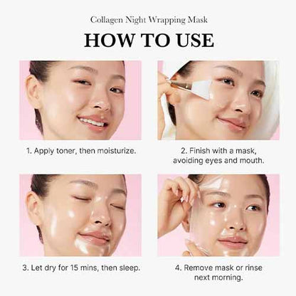 Medicube Collagen night wrapping mask
