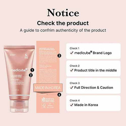 Medicube Collagen night wrapping mask