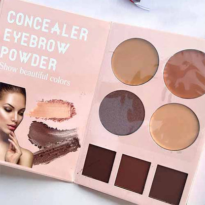 Mocallure Cosmetic Makeup Book Palette (4-in 1)