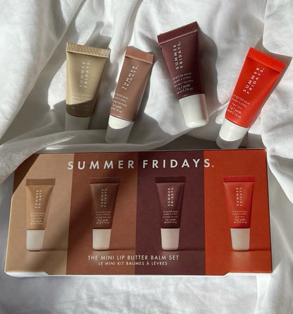 Summer Fridays Mini Neutrals Lip Butter Balm Set