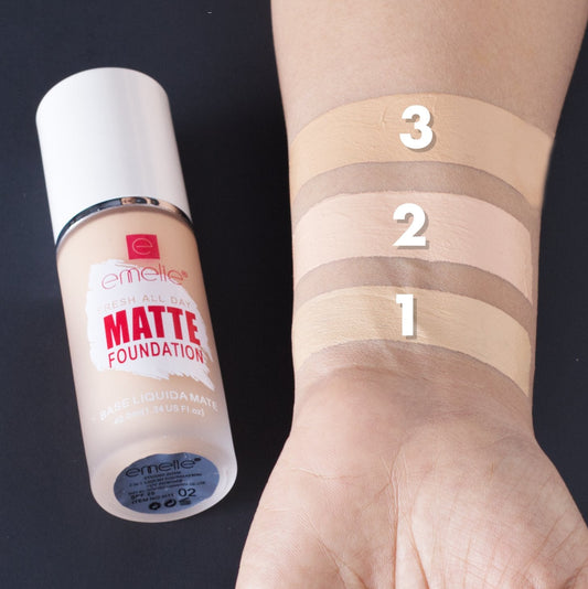 Emelie Fresh All Day Matte Foundation
